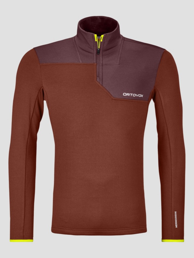 Ortovox Light Zip Neck Fleecetröja