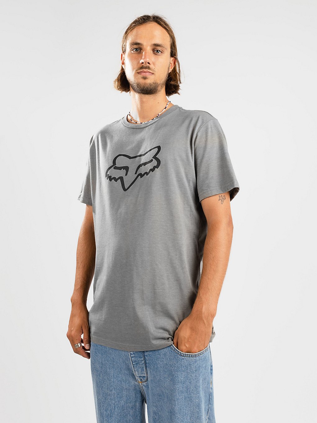 Fox Legacy Head T-Shirt heather graphite kaufen