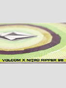 Ripper X Volcom 96 + Charger Micro 2023 Snowboard-Set