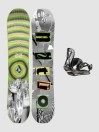 Nitro Ripper X Volcom 116 + Charger Mini 2023 Snowboardpakke