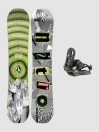 Nitro Ripper X Volcom 132 + Charger M 2023 Snowboard set