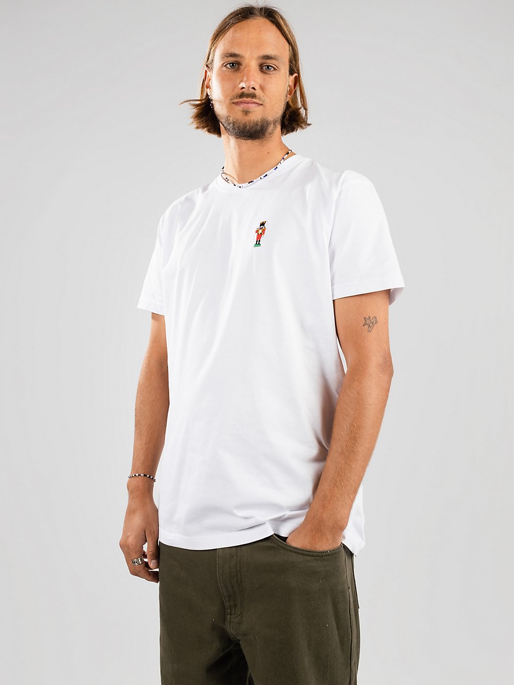 Iriedaily Nutcrax Emb T-Shirt white kaufen