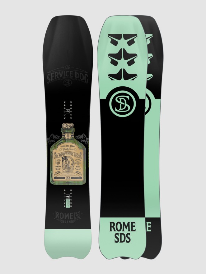 Rome Service Dog 157 2023 Snowboard