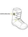 Rome Bodega Hybrid BOA 2023 Boots de snowboard