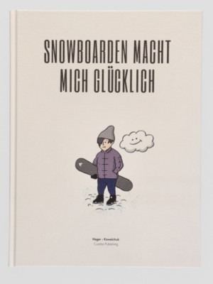 Curator Snowboarden macht mich gluecklich D Book mønster