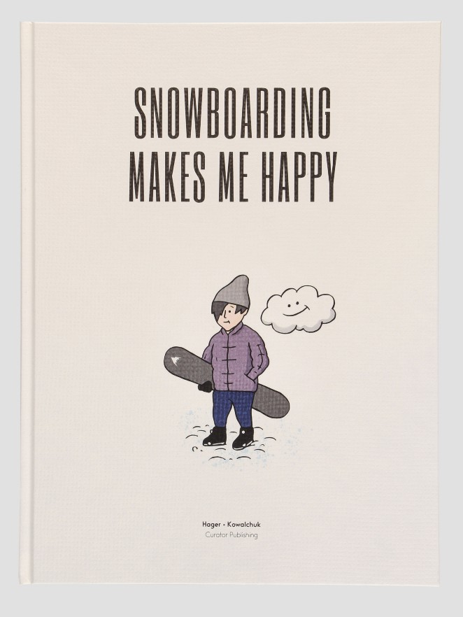 Curator Snowboarding makes me happy EN Book