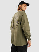 Classic Swirl Overlay Long Sleeve T-Shirt