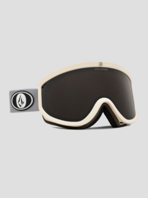 Photos - Ski Goggles Volcom Footprints Light Grey/Khaki Goggle bronze 