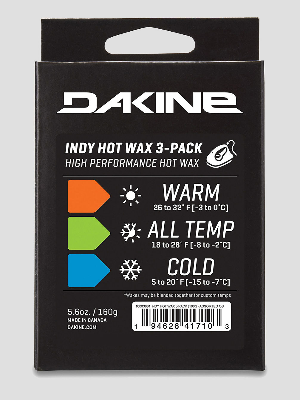 Indy Hot 3-Pack 160g Vax