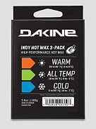Indy Hot 3-Pack 160g Wachs