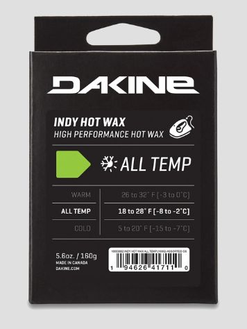 Dakine Indy Hot All Temp 160g Vax