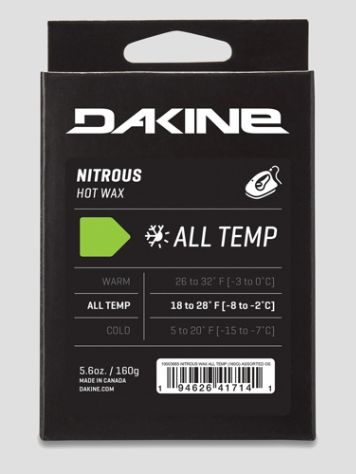 Dakine Nitrous All Temp 160g Wax