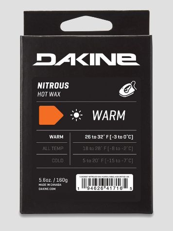 Dakine Nitrous Warm 160g Wachs