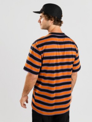Welcome Cooper Black, Purple, & Orange Stripe T-Shirt