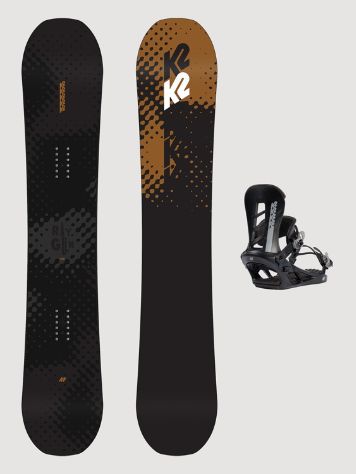 K2 Raygun 159 + Sonic Blk L 2023 Snowboard-Set