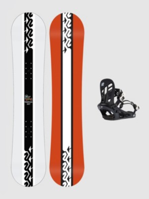 K2 Vandal 148W + You+H Blk M 2023 Snowboard set