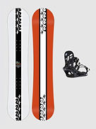 Vandal 148W + You+H Blk M 2023 Snowboard-Set