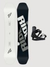 Ride Zero Jr 135 + K1 Blk S 2023 Snowboard set