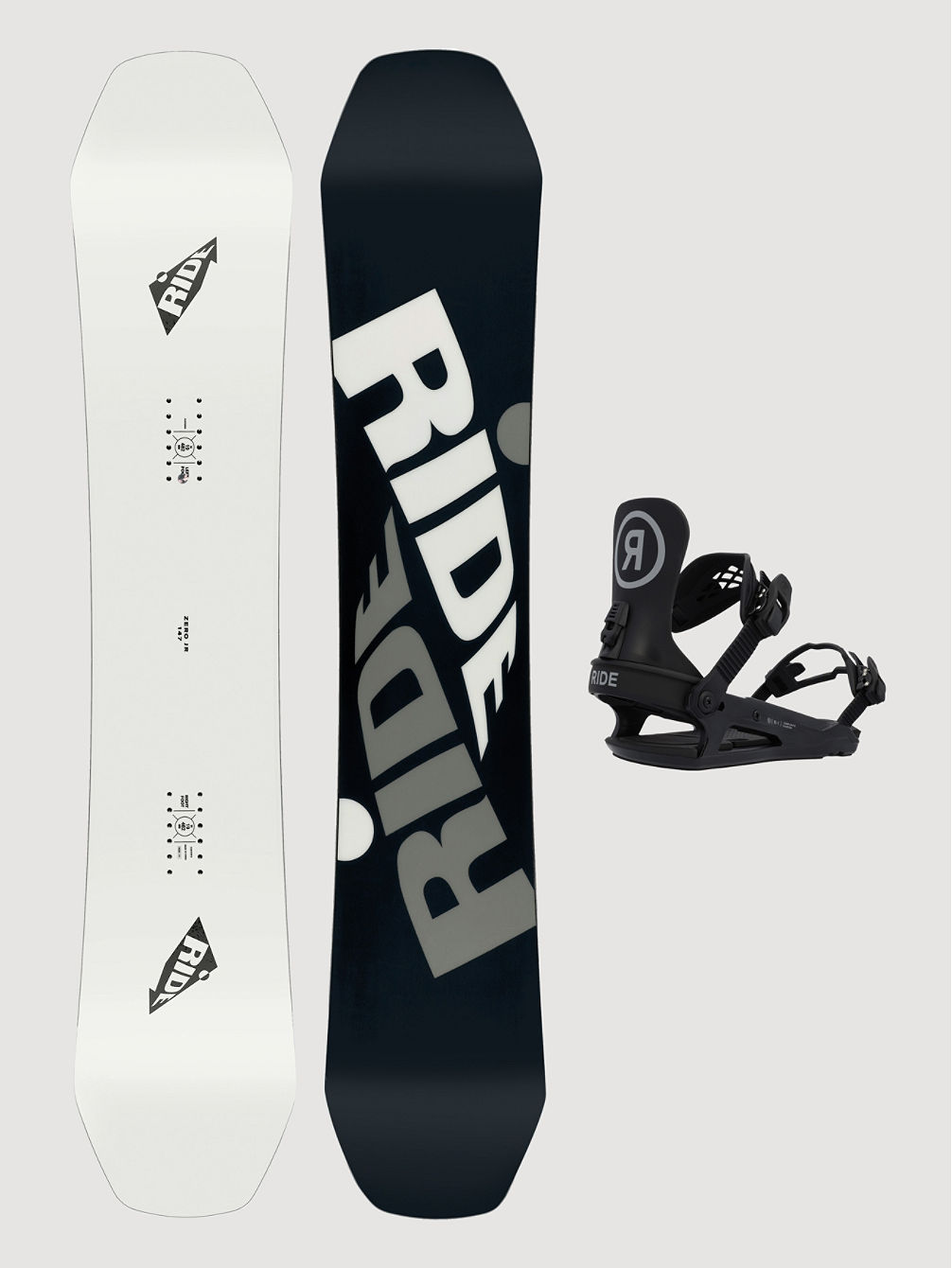 Zero Jr 135 + K1 Blk S 2023 Set de Snowboard
