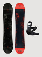 Lowride 75 + Micro Blk XS 2023 Snowboard set