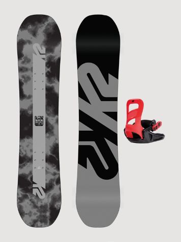 K2 Lil Mini 75 + Mini Turbo XS 2023 Snowboard set