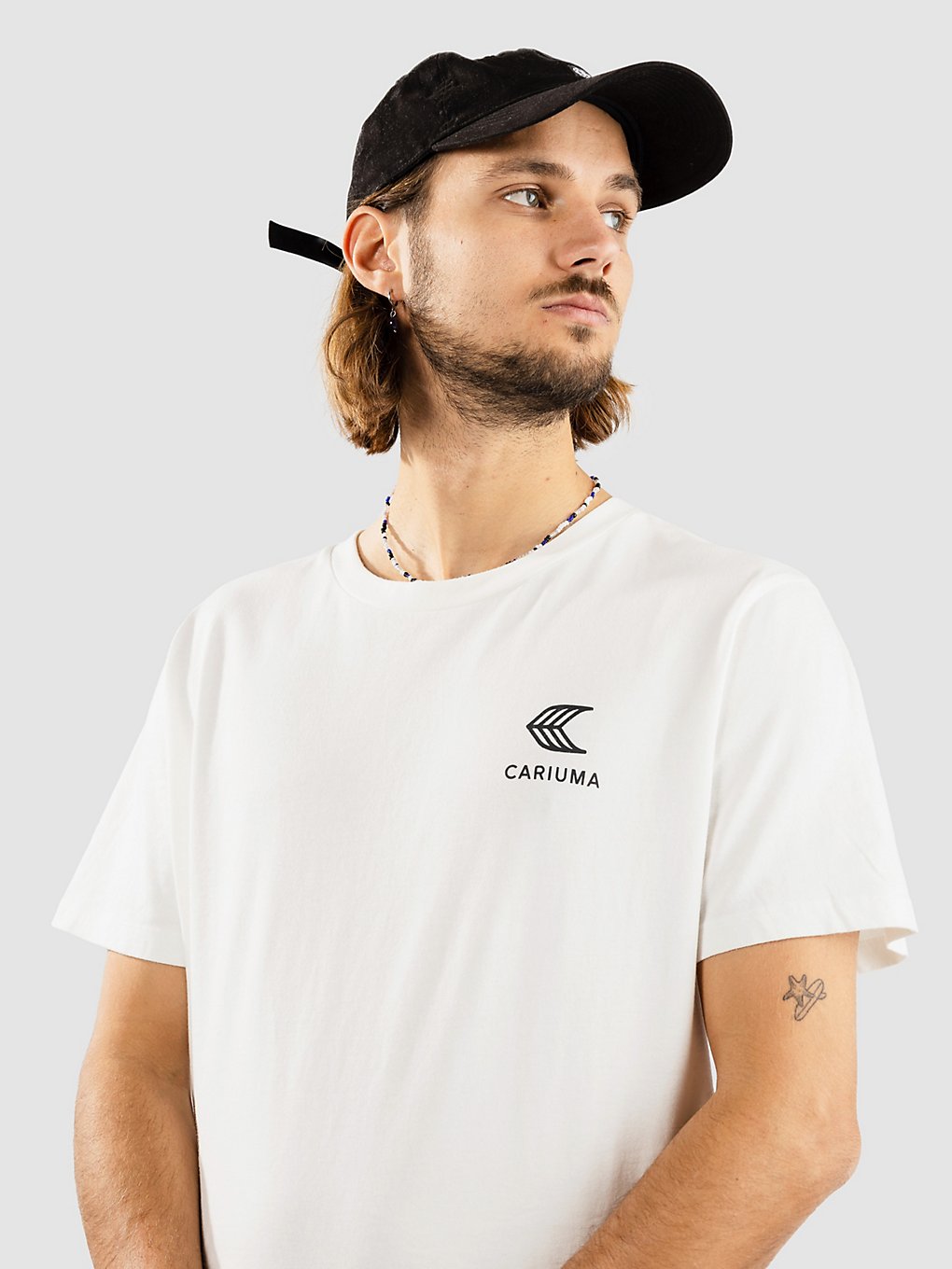 Cariuma Small Logo T-Shirt white kaufen