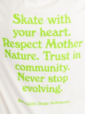 Skate With Your Heart Camiseta