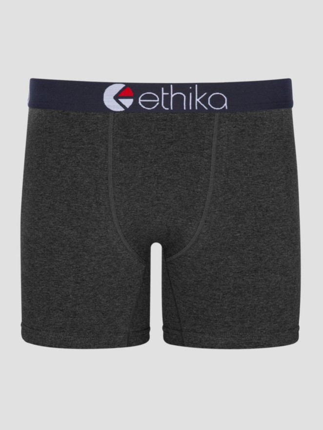 Ethika Mids Black Heather Boxerky