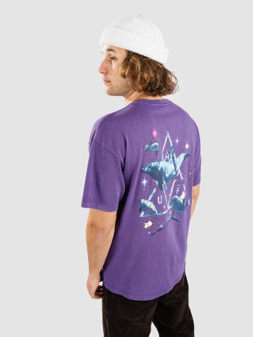 HUF Space Dolphins Washed T-Paita
