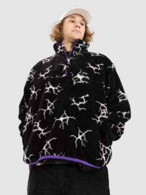 HUF Quake Sherpa 1/4 Zip Svetr