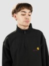 Carhartt WIP Half Zip American Script Sweatjacke
