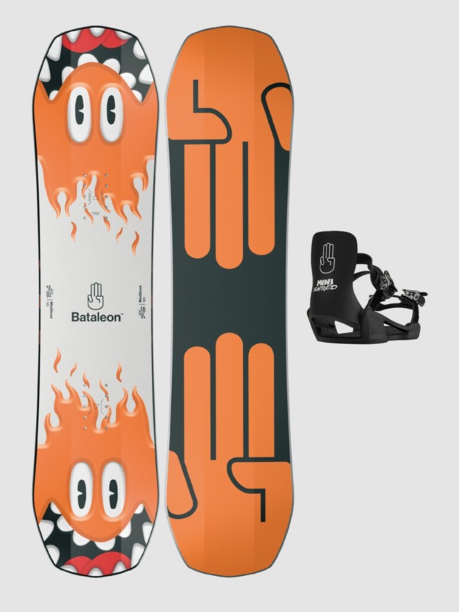 Bataleon Minishred 120 + Minishred ML 2023 Snowboard set