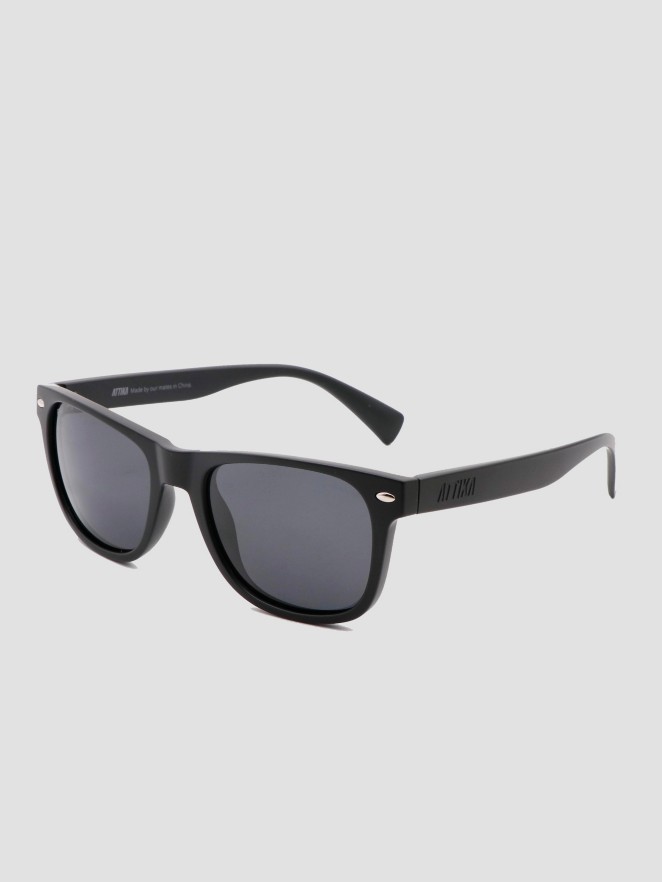 Attika Eyewear Jordan Matte Black Solbriller
