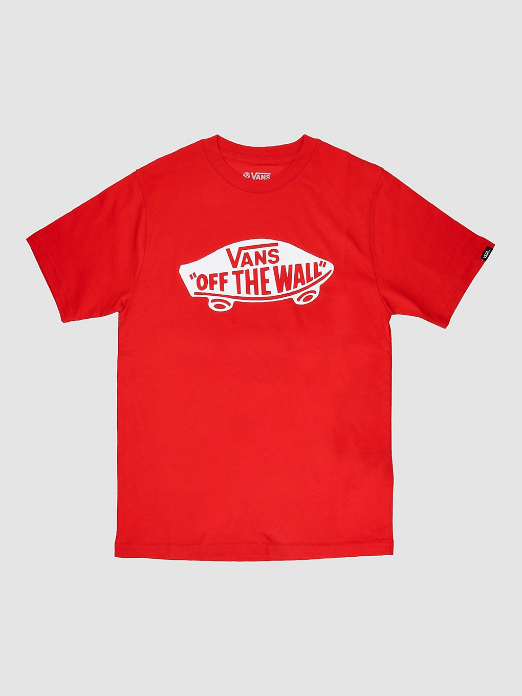 Artikel klicken und genauer betrachten! - FeaturesVans OTW T-Shirt für JungsGroße Logo Grafik auf der Vorderseite Gerippter Rundhalsausschnitt Label-Patch am Ärmel | im Online Shop kaufen