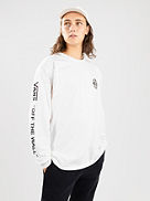 Off The Wall Check Graphic Lang&aelig;rmet t-shirt