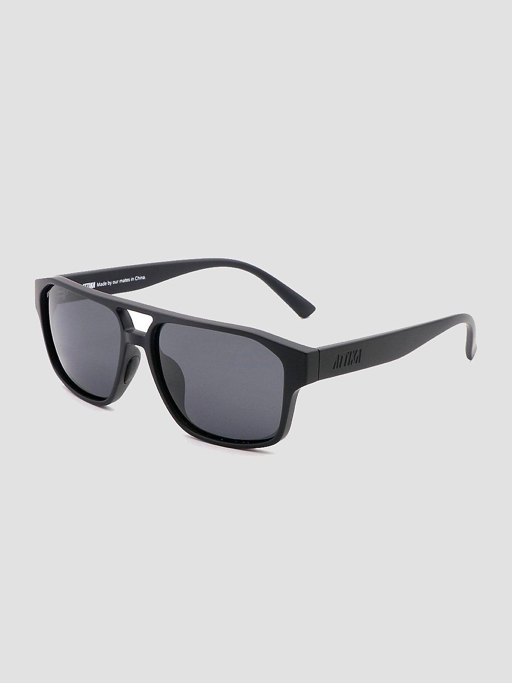 Attika Eyewear Jensen Matte Black Sunglasses svart