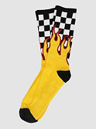 Flame Check Crew (9.5-13) Chaussettes