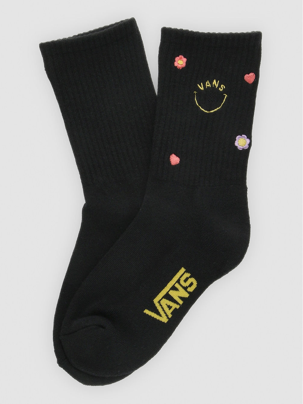 Embroidered Crew (6.5-10) Chaussettes