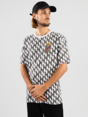 Killer Acid X Santa Cruz Wavy Stripe T Shirt buy at Blue Tomato