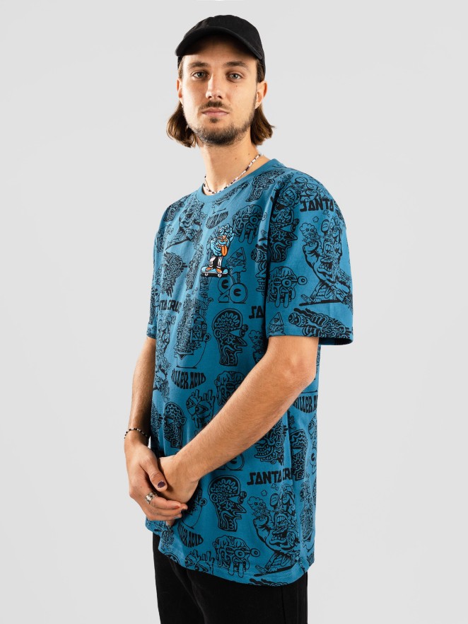 Killer Acid X Santa Cruz Aop T-shirt