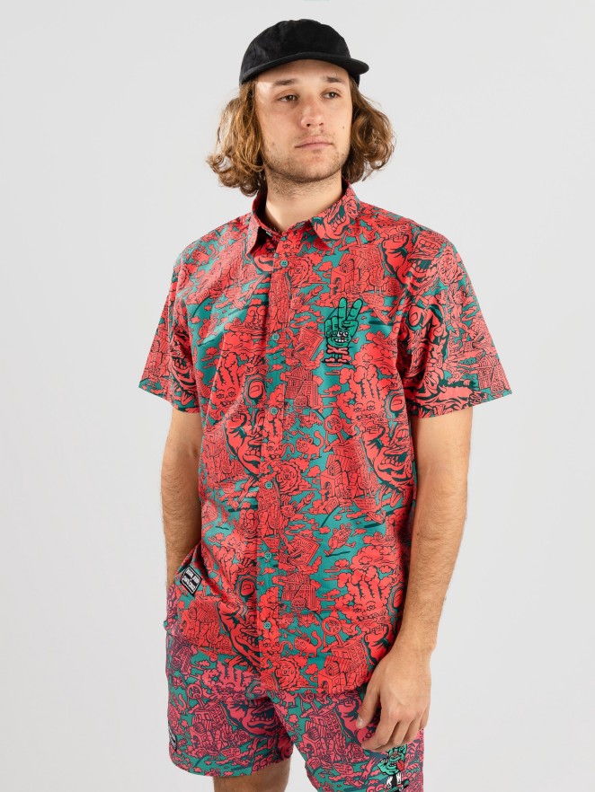 Killer Acid X Santa Cruz SS Woven Hemd