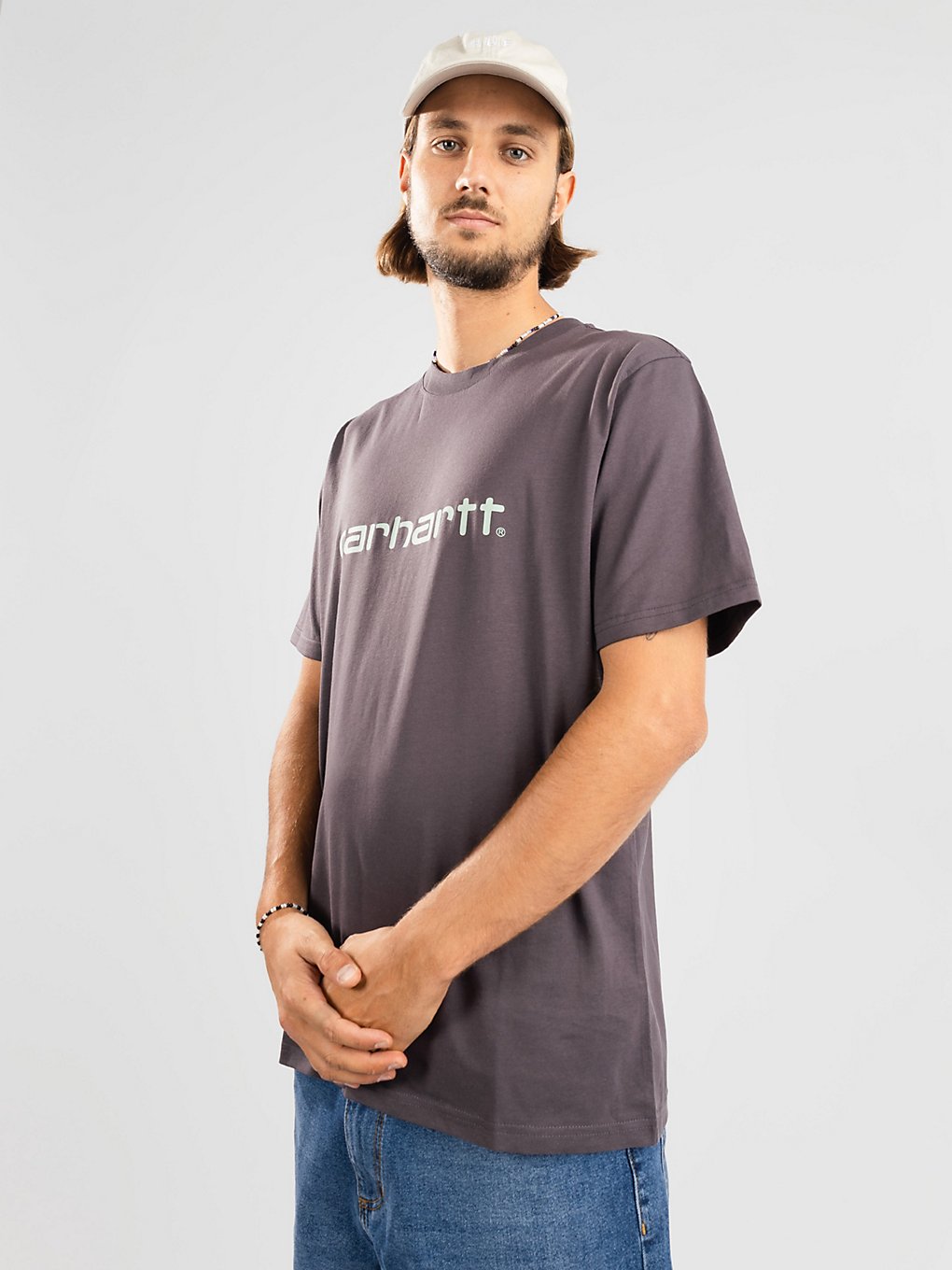 Carhartt WIP Script T-Shirt misty sage kaufen