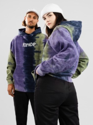 RIPNDIP Rubber Logo Mikina s kapuc&iacute;