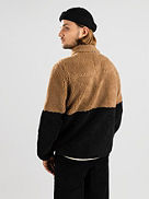 Hugh Block Fleece Fleece Mikina s kapuc&iacute; na zip