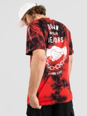Lurking Class Down With My Demons T-Shirt red tie dye kaufen