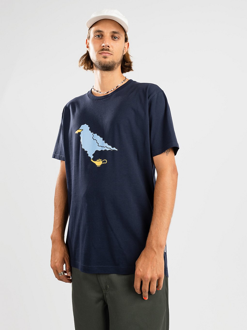 Cleptomanicx Gulladin T-Shirt sky captain kaufen