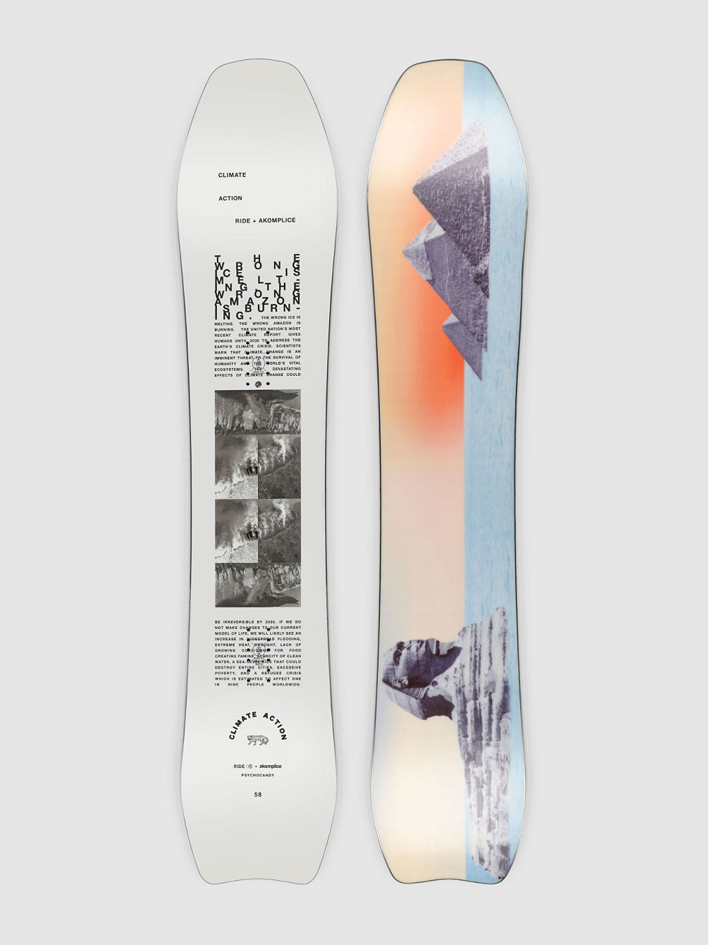 Psychocandy X Akomplice 158 Snowboard