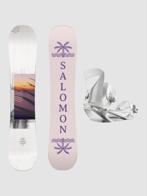 Salomon Lotus 138 + Spell S 2023 Snowboard Set