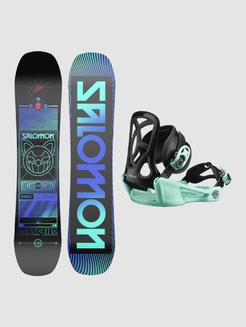 Salomon Grail 110 + Goodtime XS 2023 Snowboardpaket