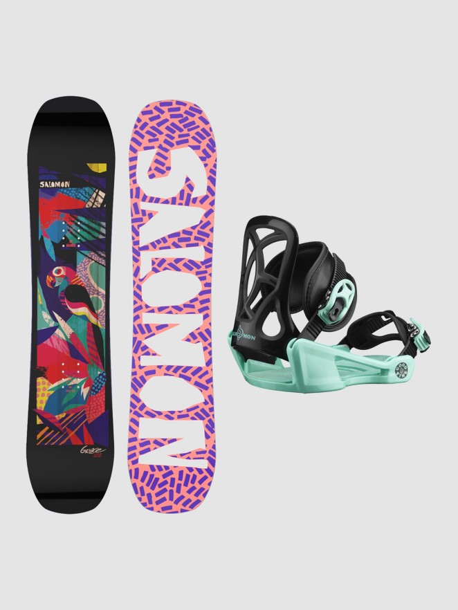 Salomon Grace 130 + Goodtime XS 2023 Snowboard set